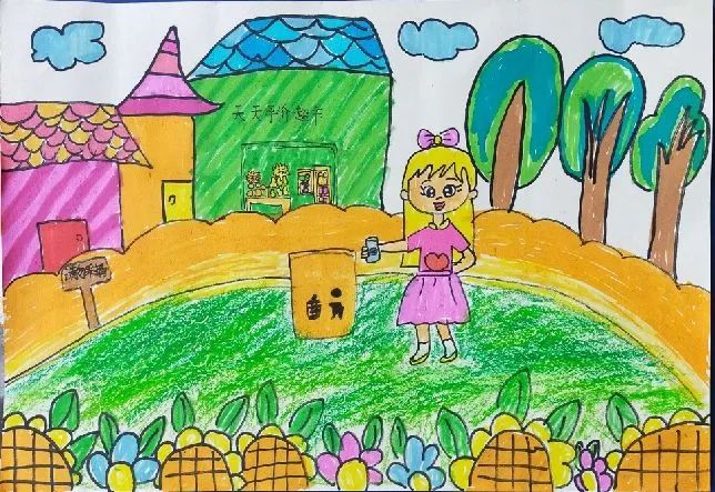 2022最新六一节主题儿童画作品-图2