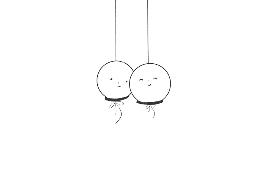 可爱的心情娃娃简笔画画法步骤-图3