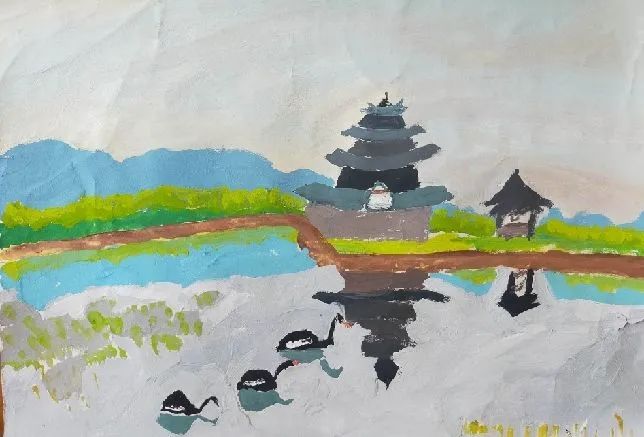 欢乐六一 儿童绘画作品-图1