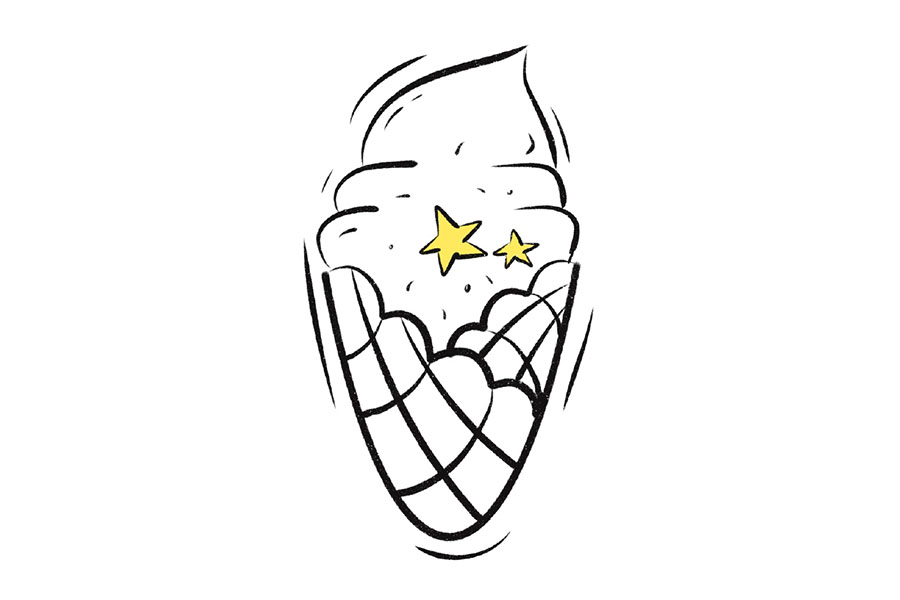 可爱冰激凌简笔画-图3