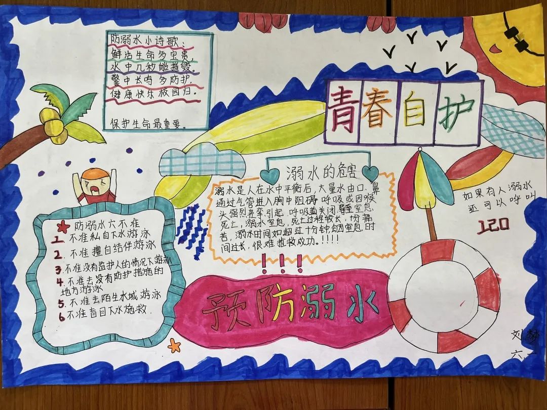好看的小学生交通安全手抄报-图5