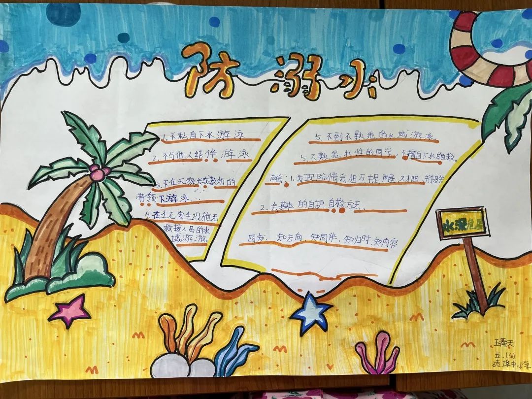 怎么画食品安全手抄报简单漂亮-图5