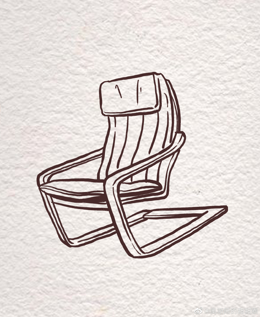 4张漂亮的椅子简笔画图片-图2