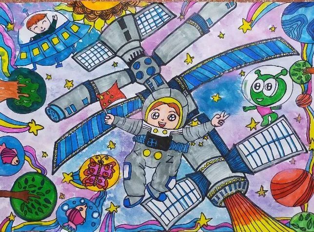 简单好看的六一主题绘画-图4