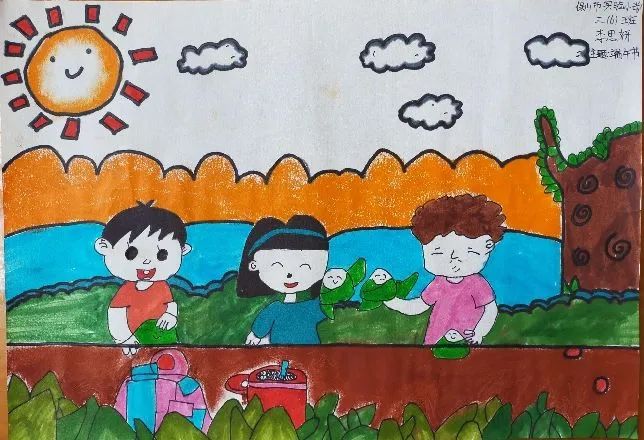 六一儿童画优秀作品（5张）-图4