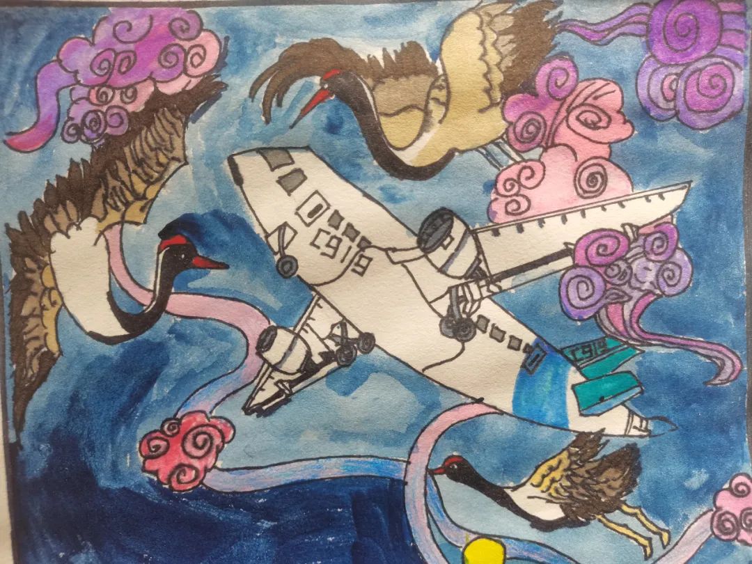 「童心庆七一 喜迎二十大」小学庆七一主题绘画作品-图11