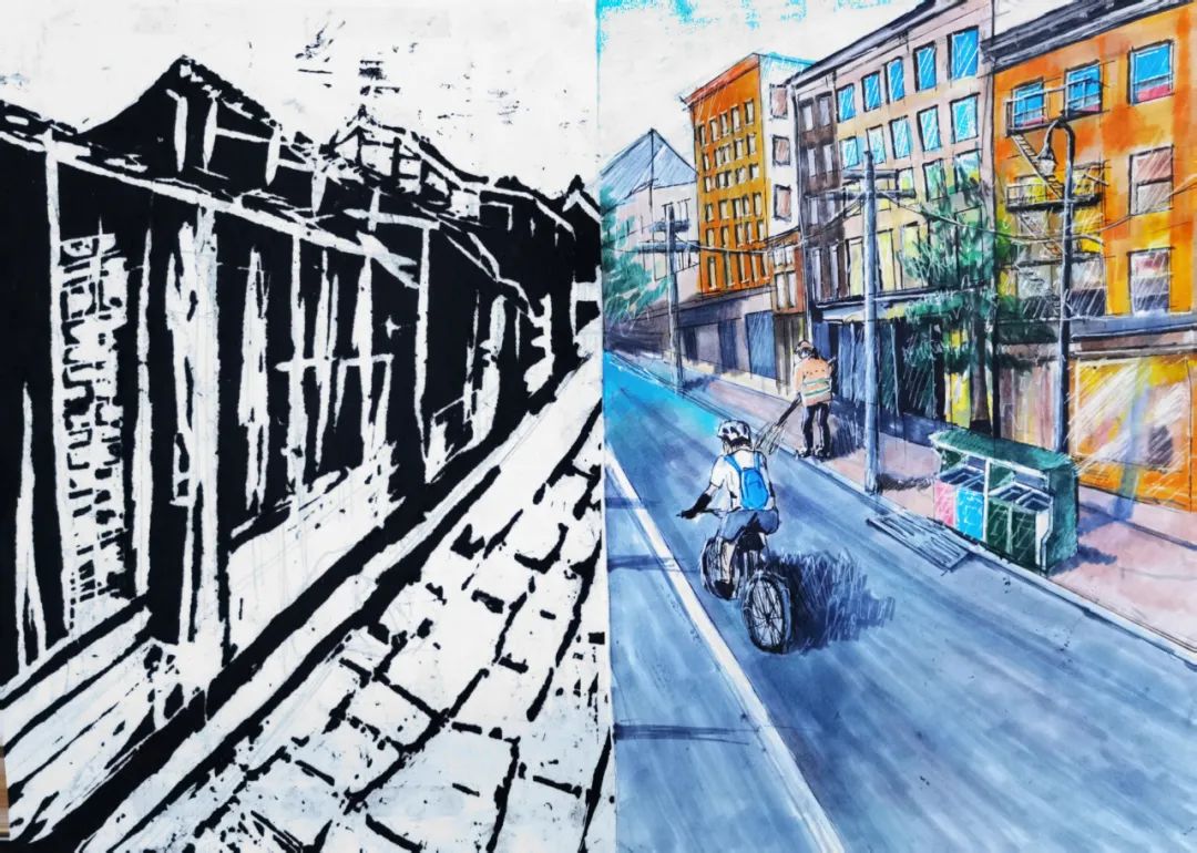 中小学生生态文明教育绘画大赛作品-图2