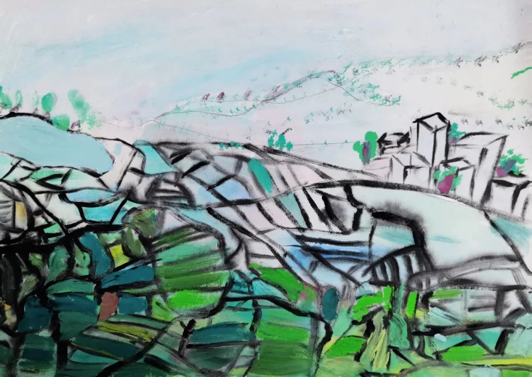 中小学生生态文明教育绘画大赛作品-图7