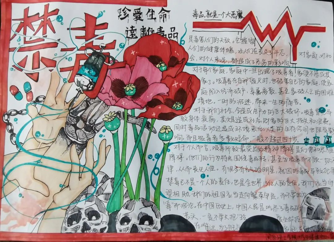 2022珍爱生命 向毒品说不!手抄报内容-图5