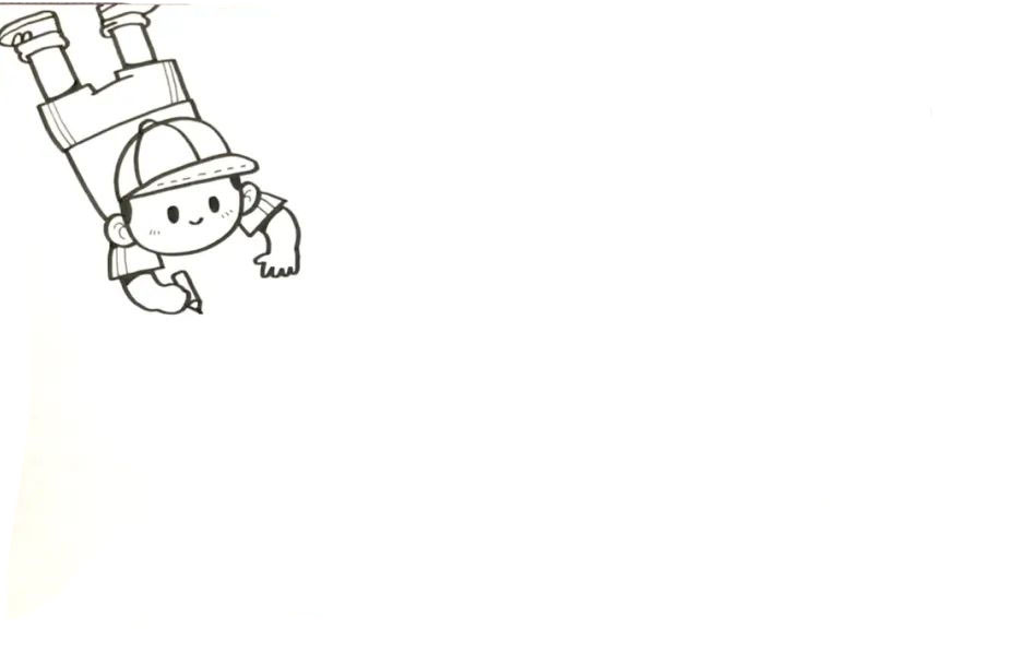 童心向党、喜迎二十大​手抄报绘画教程-图1