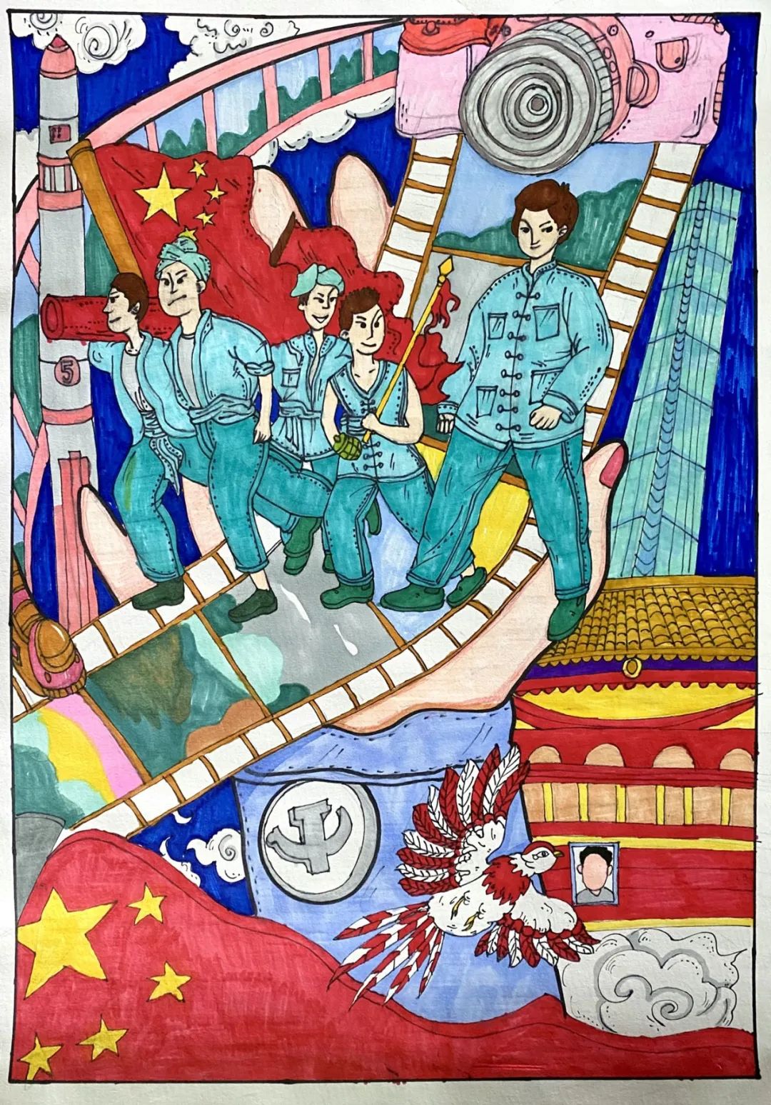 步骤2：满腔热血向前进