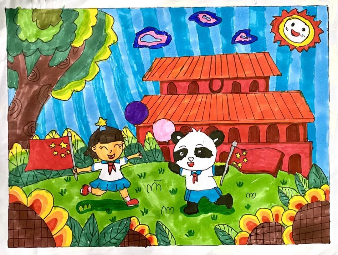 步骤4：美丽的祖国