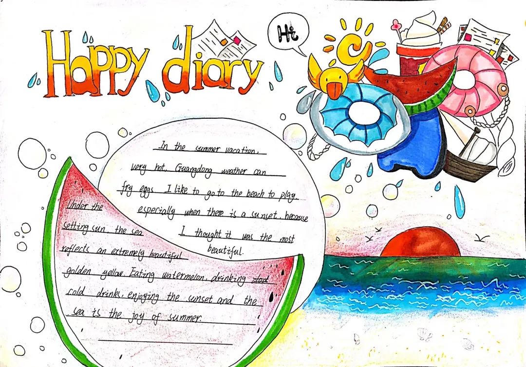 关于英语学科主题手抄报这样画最好看-图1