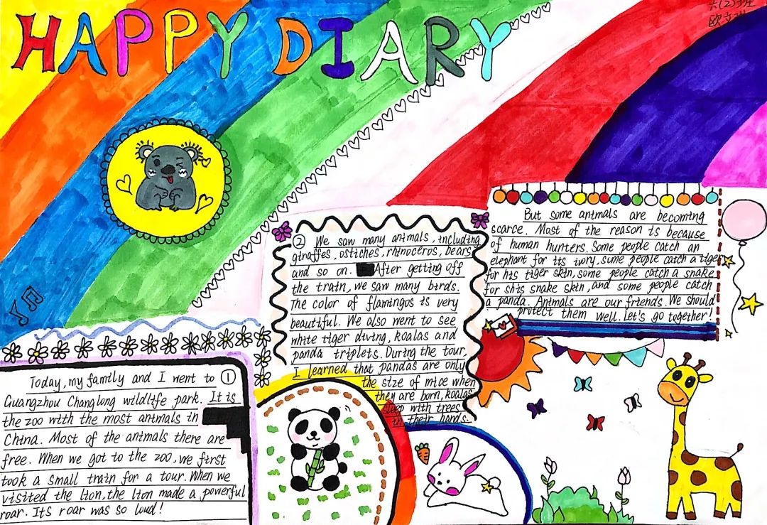 关于英语学科主题手抄报这样画最好看-图4