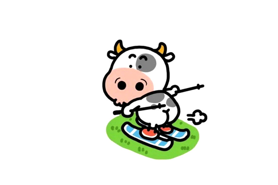 一组可爱牛牛头像-图1