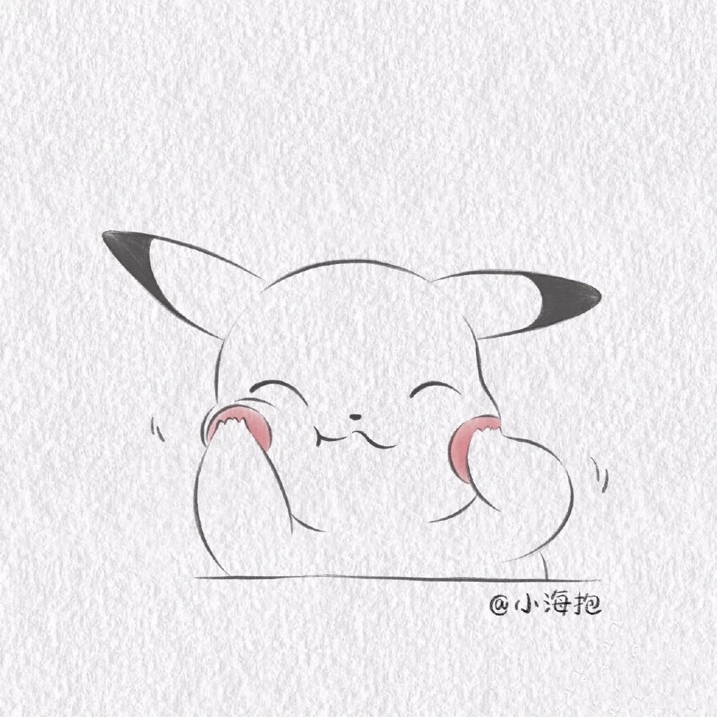 可爱卡通人物头像简笔画图片-图4