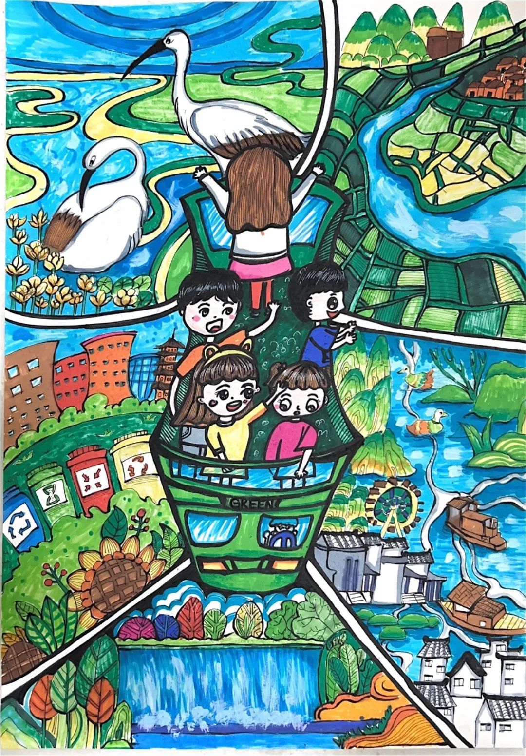 步骤3：《大美余杭·关注余杭生态》