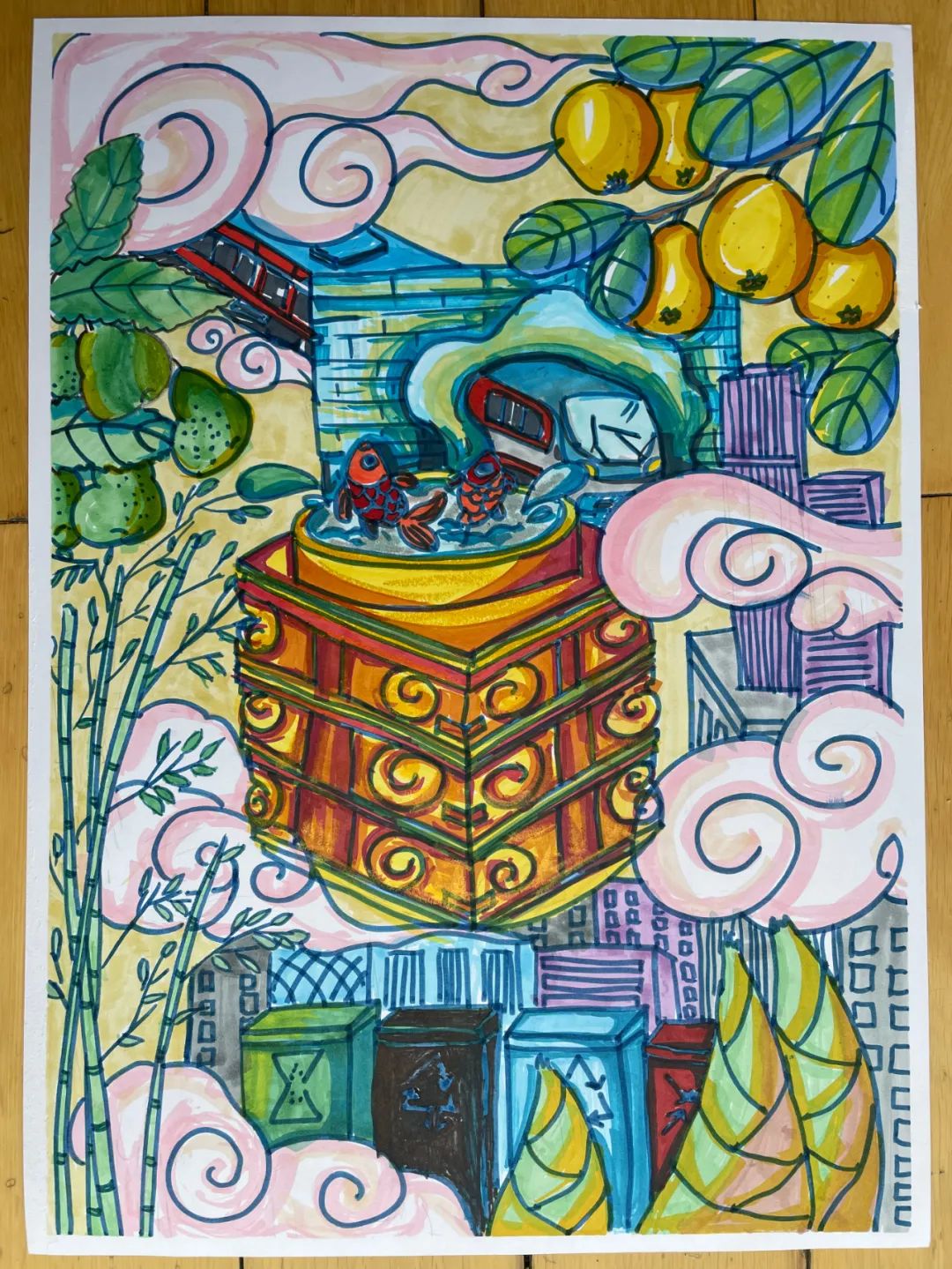 步骤5：《和谐余杭生态生活》