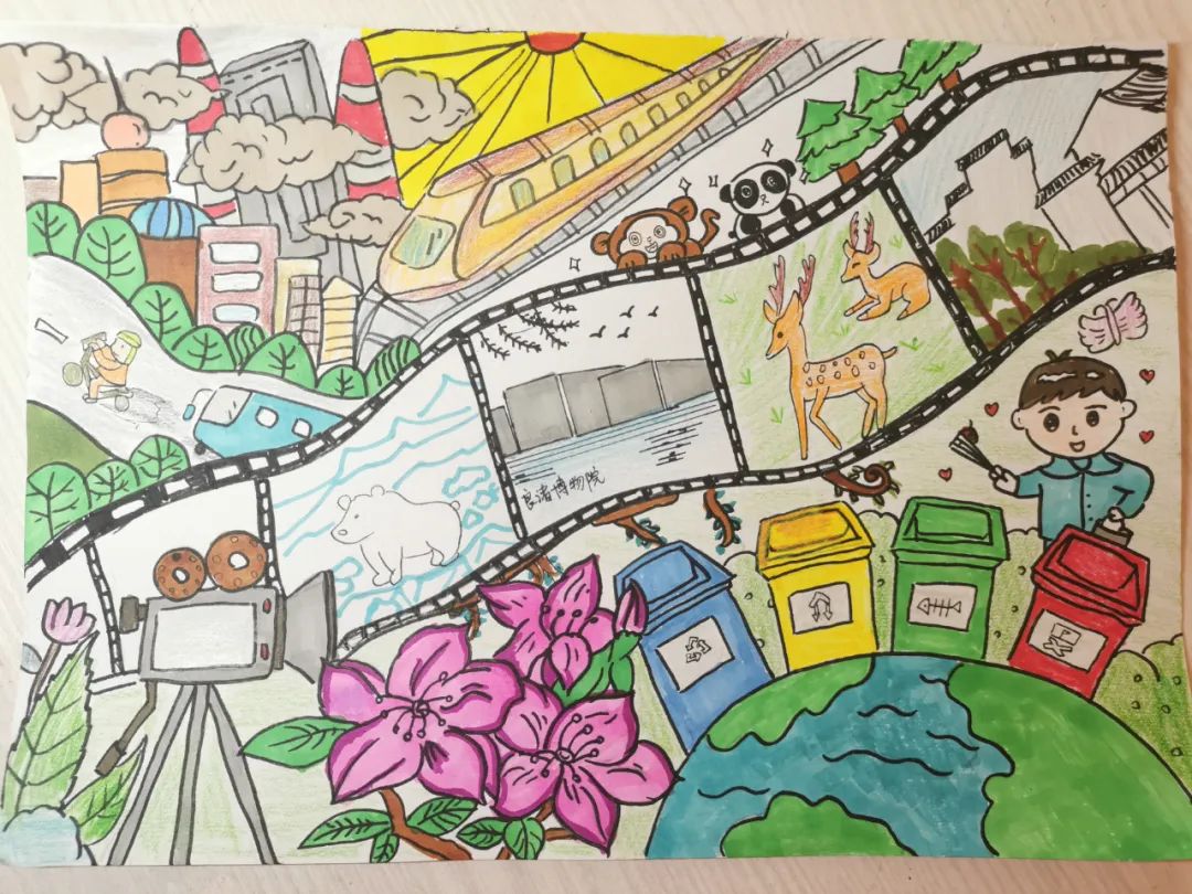 步骤8：《相约余杭，保护环境》