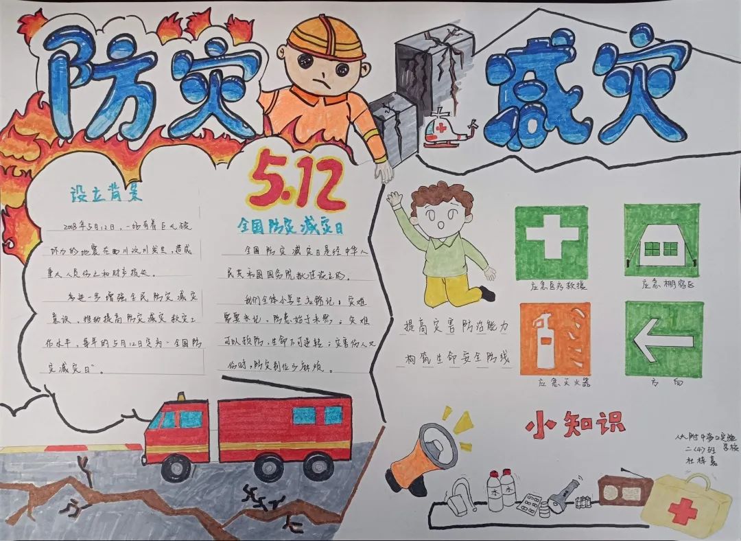 防灾减灾手抄报图片简单好看-图3
