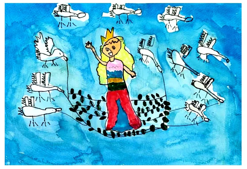 少年儿童童话故事绘画比赛优秀作品-图5