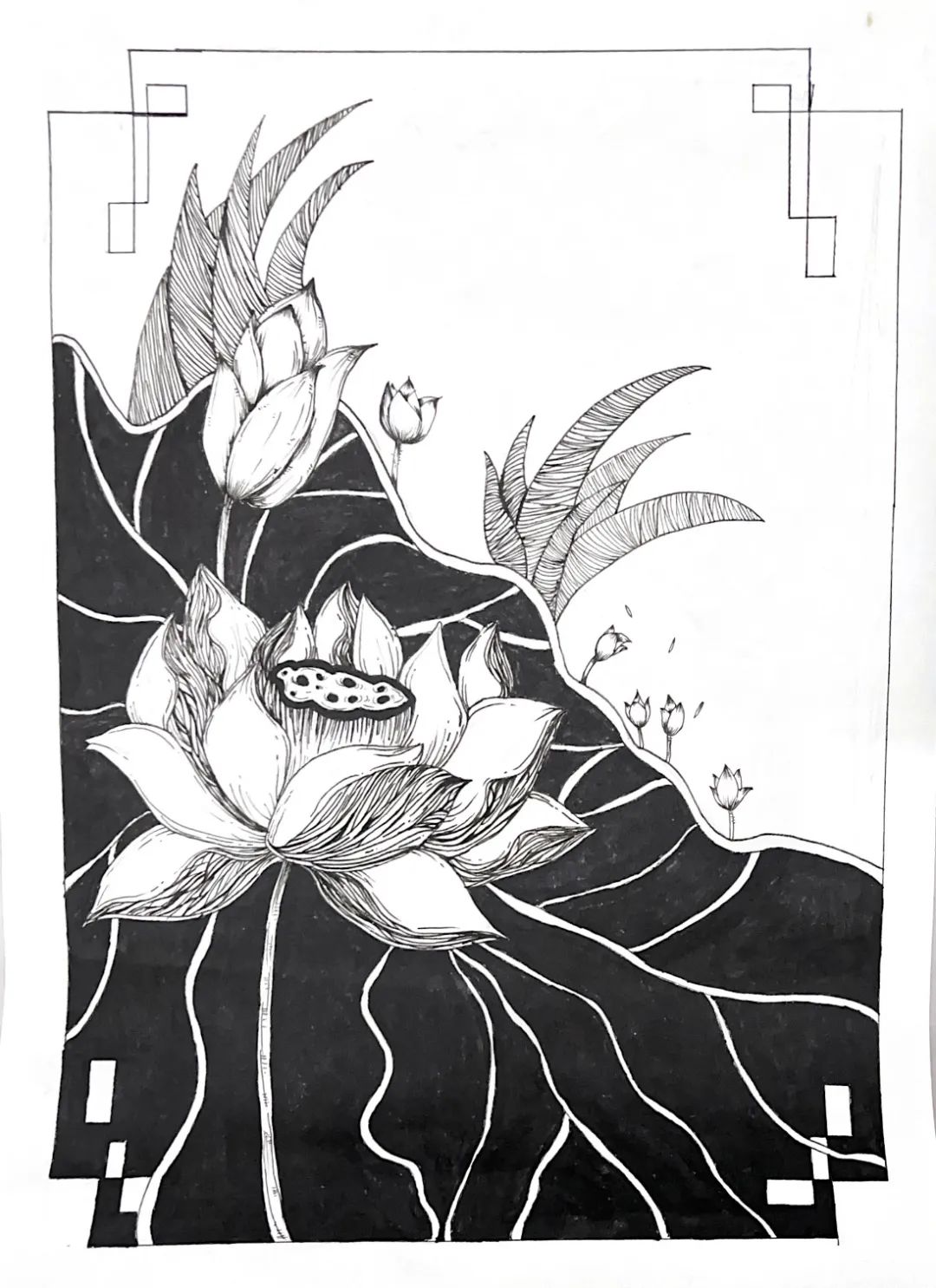 “育正气 扬清风”好看的廉洁主题绘画作品-图5