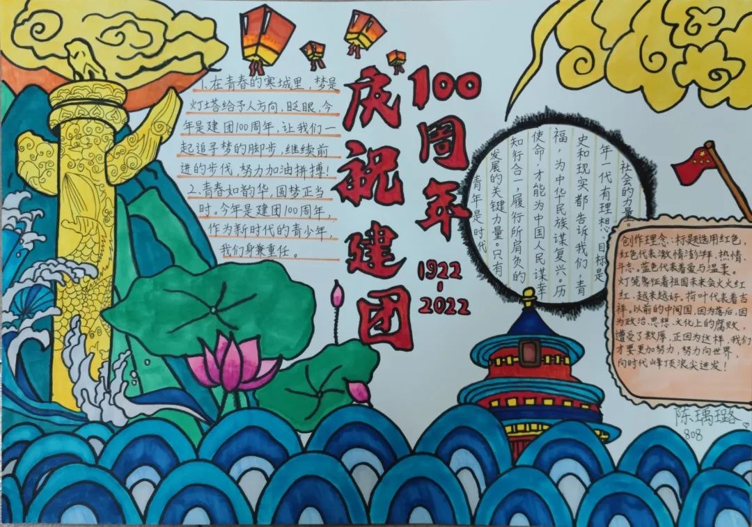 弘扬五四精神 喜迎建团百年手操报内容5篇-图3