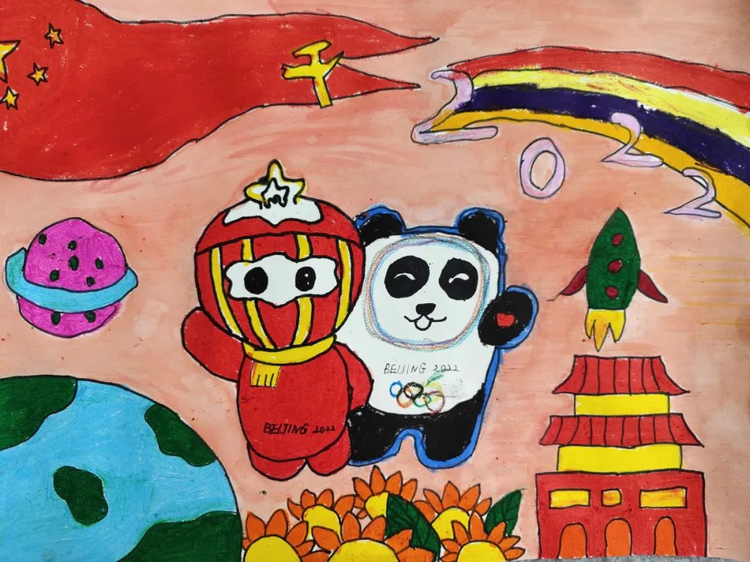 【童心向党 致敬百年】儿童绘画作品（幼儿组）-图4