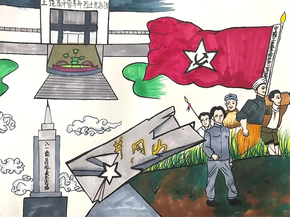 “强国复兴有我·青春告白祖国”优秀绘画作品-图3