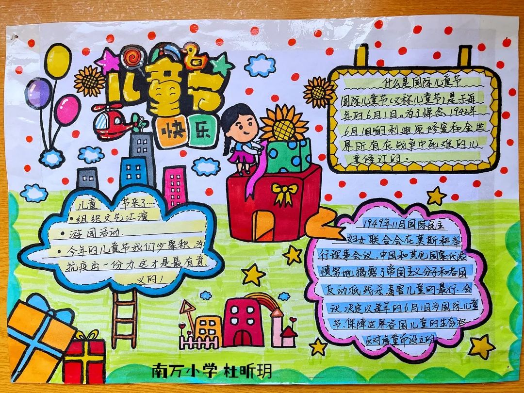 “童心童趣 童绘六一”手抄报精选-图4