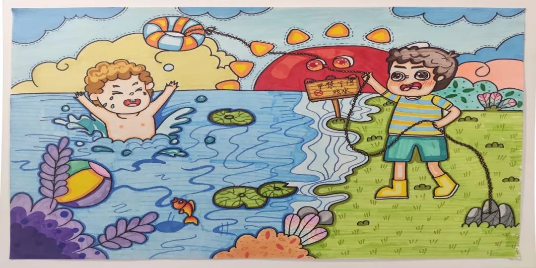 步骤5：同心防溺水