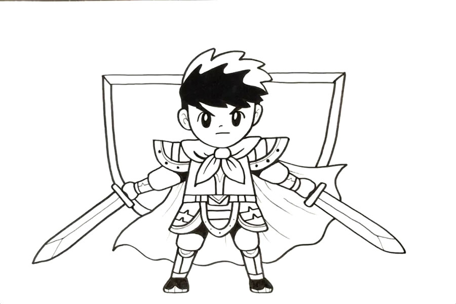 禁毒日主题绘画超详尽教程-图3