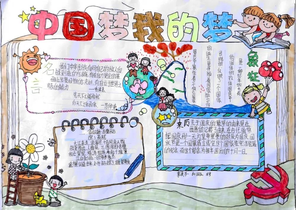三年级国庆节手抄报绘画（9张）-图9