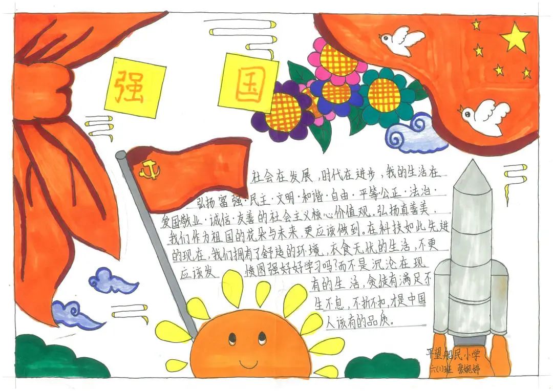 步骤1：今日祖国不断繁荣富强，社会不断发展进步。少年是祖国的未来，更是助力实现强国梦的希望。