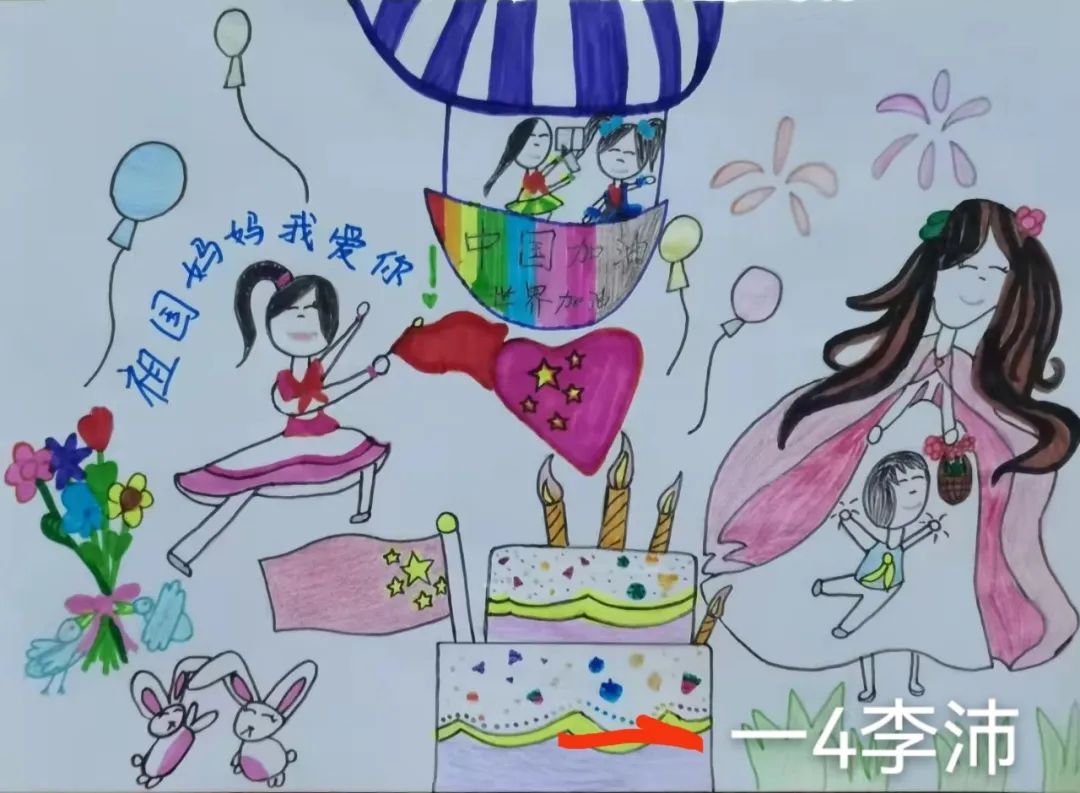 “童心向祖国 巧手画未来”儿童绘画-图2