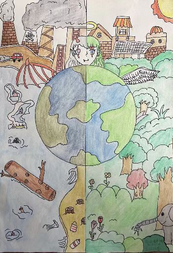 珍爱生命 远离毒品——2022禁毒绘画简单好看-图4