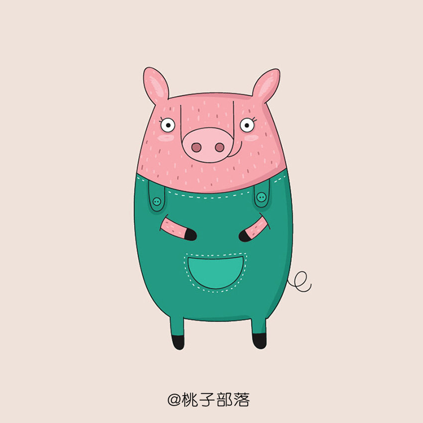 这组动物简笔画很适合初学者学习，线条比较随意，造型结构也不复杂，建议收藏起来！-图9