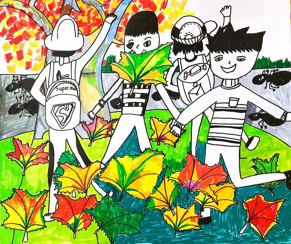 步骤2：美丽的校园