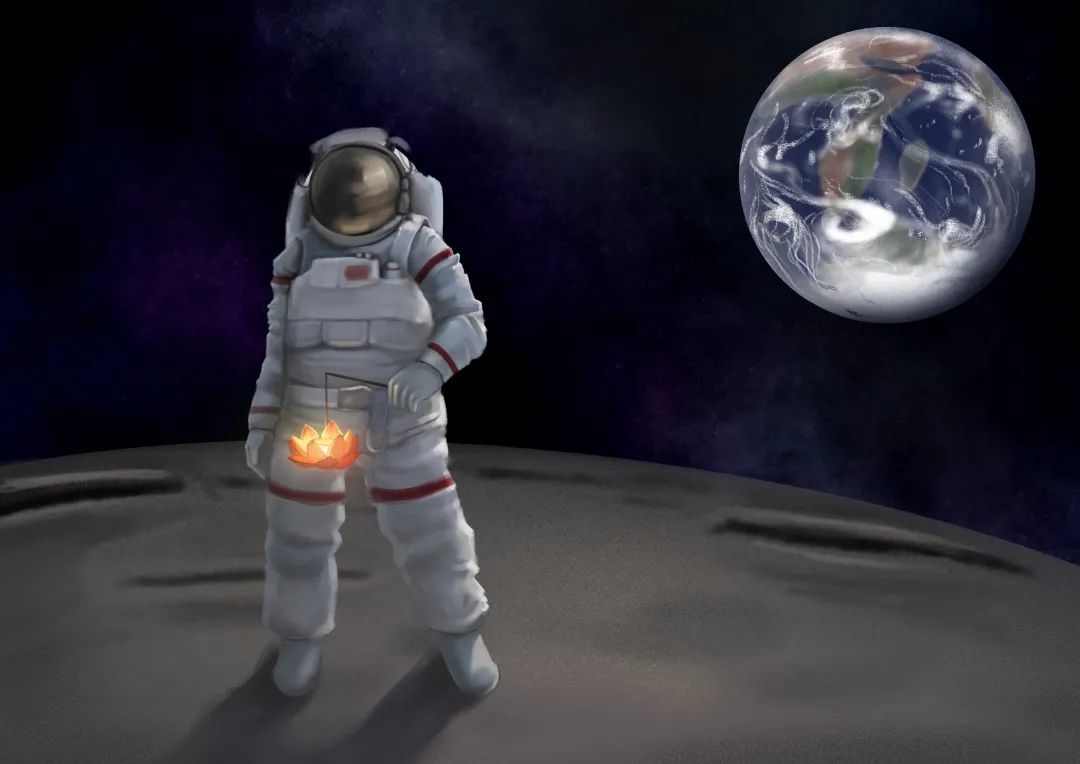 ”月圆中秋 展浓浓乡情“小学生中秋主题绘画-图2