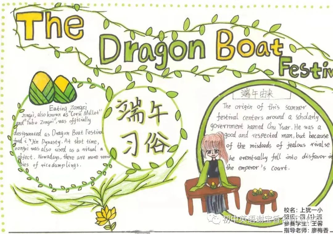 中国传统节日英语手抄报图片-图5