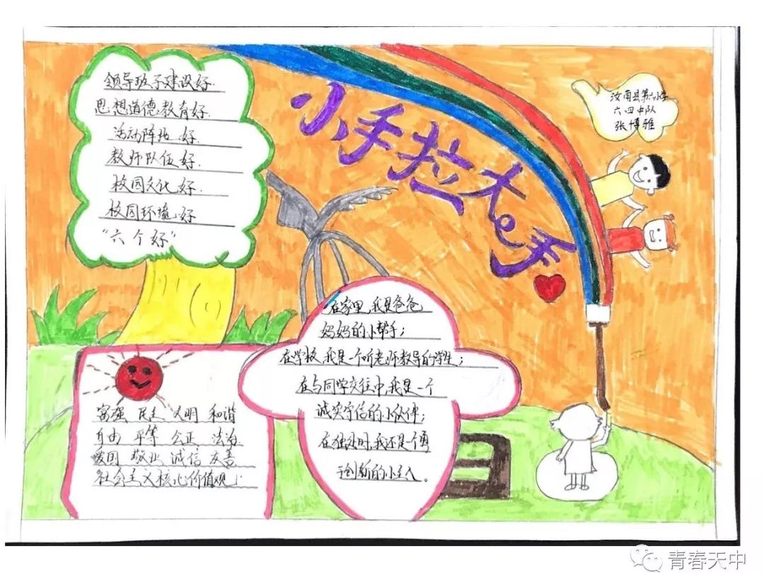 讲礼仪 做文明人手抄报优秀作品-图1