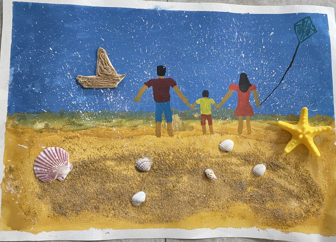 步骤7：我和大海