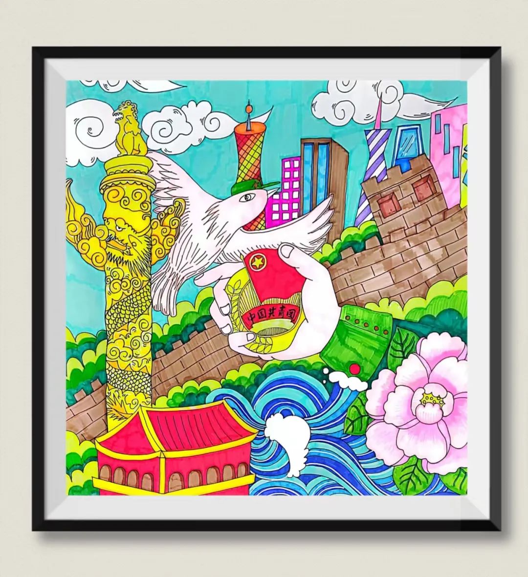 步骤1：《学团史 向未来》