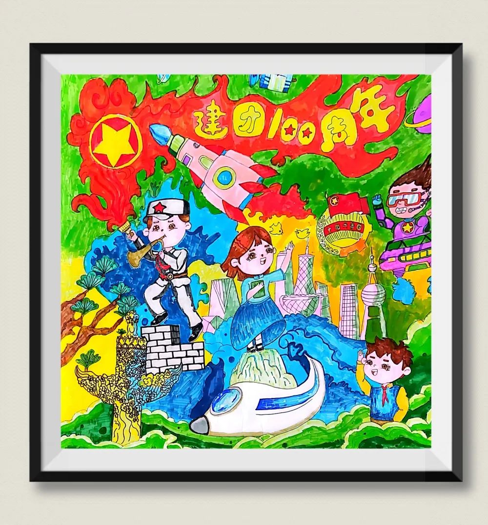 步骤6：《建团百年》