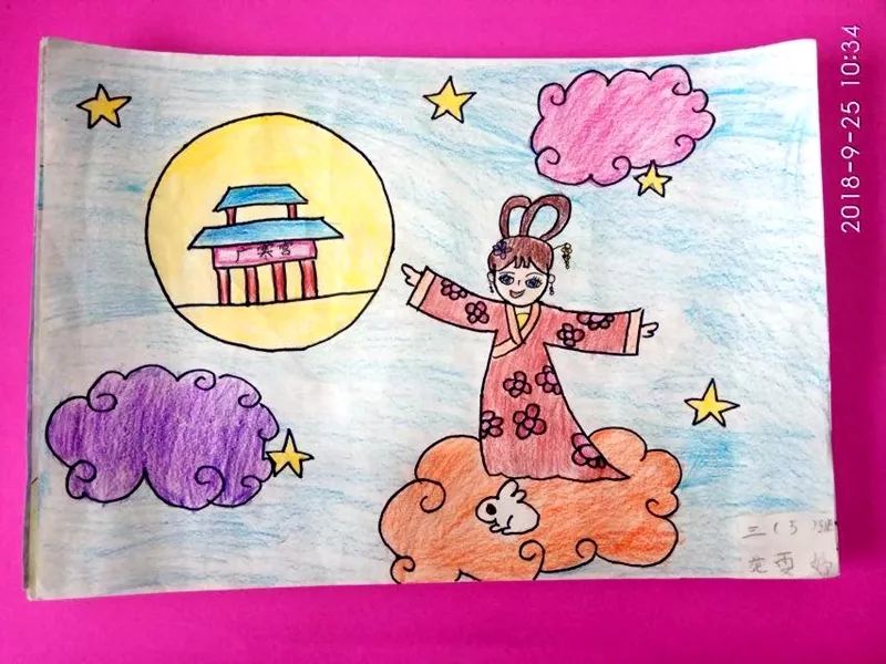 “中华文化我传承 共迎佳节话中秋”手抄报图片-图5