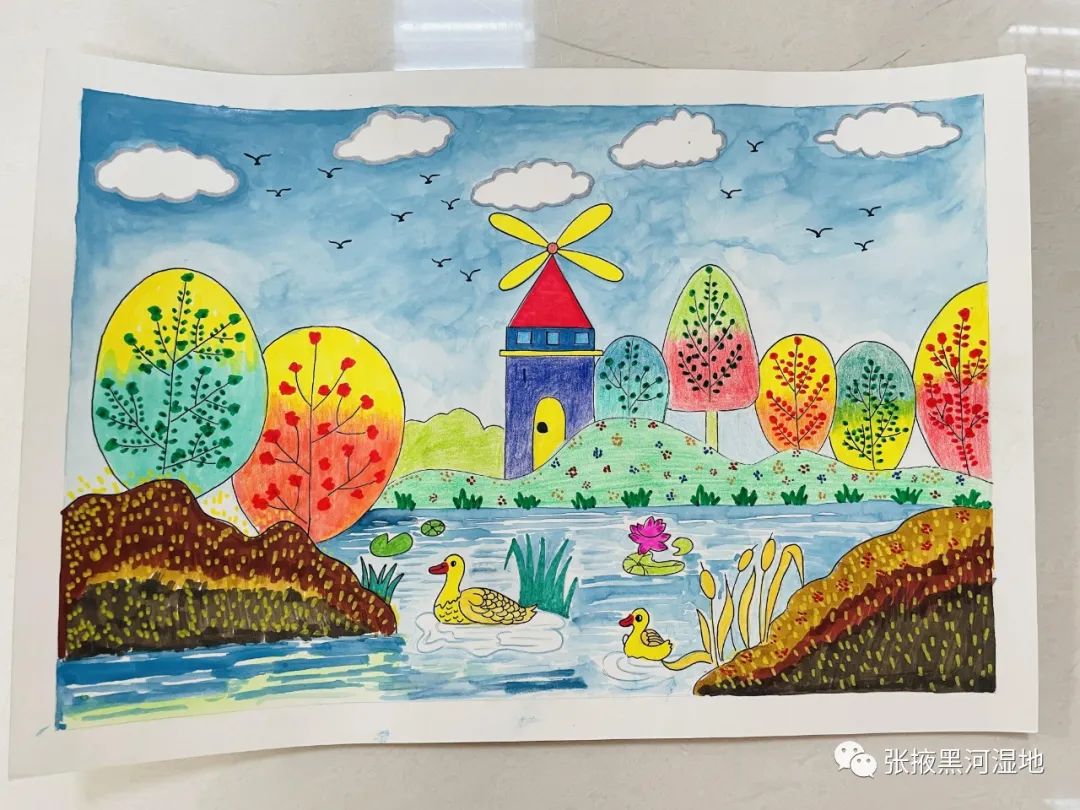 步骤9：湿地和谐之美——阎紫蓉