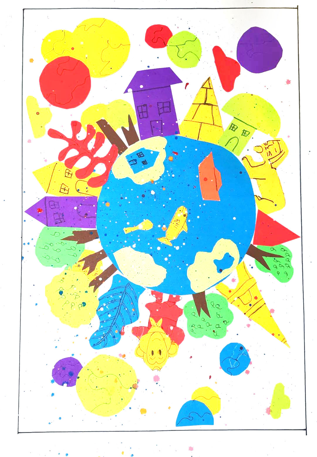 步骤1：《保护大自然·节约资源》