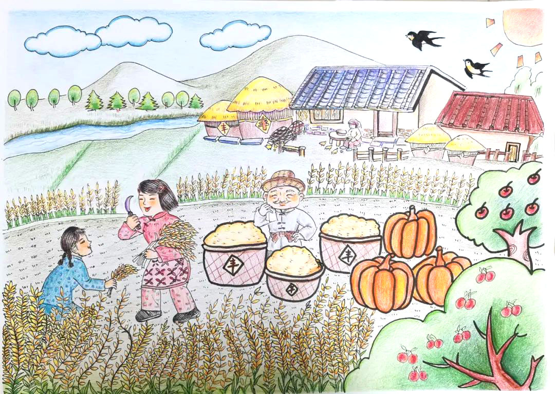 步骤3：《丰收的夏天》