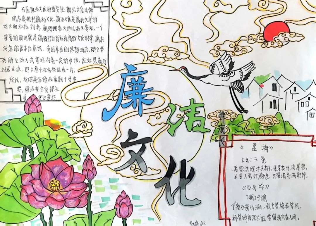 5张关于“清廉伴成长 护苗向未来”手抄报一等奖-图3