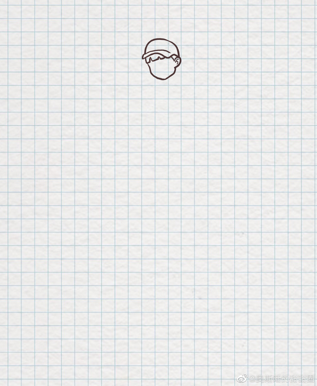 入秋了，风衣备起来了么？穿风衣的女孩简笔画画法-图1